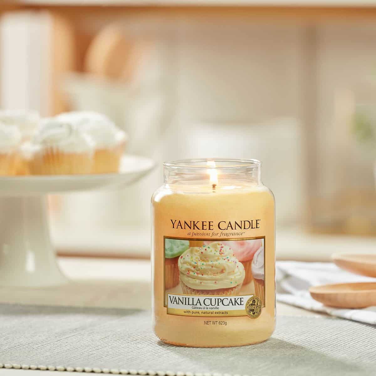 Bougie Parfumée Yankee Candle Vanille Cupcake 411g 1