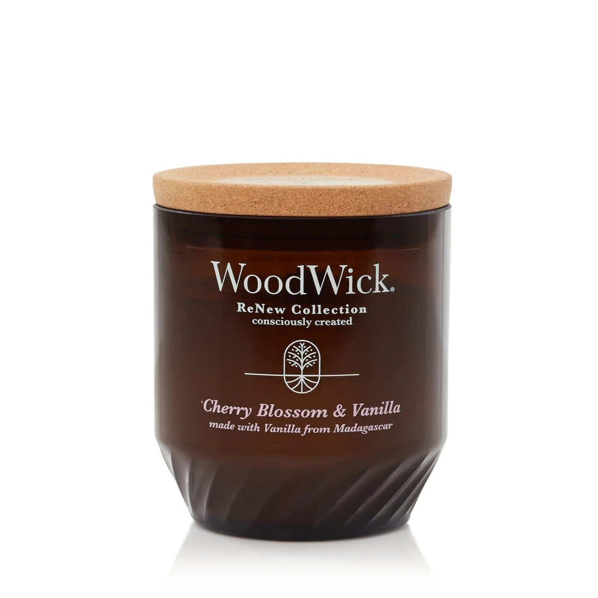 Bougie Woodwick Fleur de Cerisier et Vanille 368g